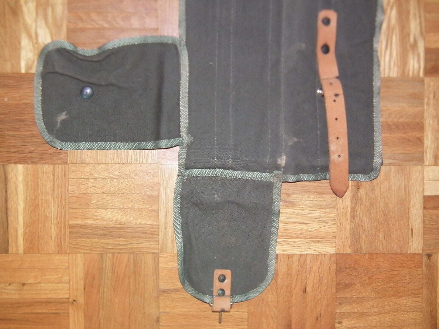 Military Radio Antenna Storage Carry Bag Genuine JNA Yugoslavian Army from 60s