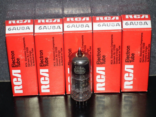 6AU8A RCA NOS in original box