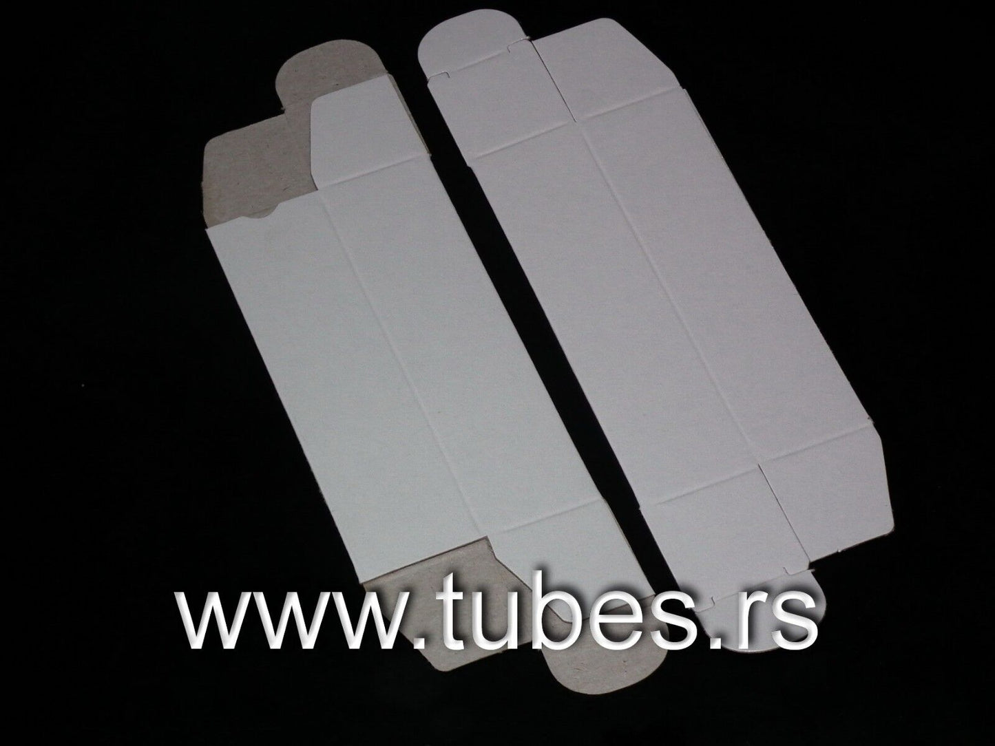 50 pcs White Tube Boxes for Audio tubes ECC81 ECC83 E88CC EL84 ECC803S Röhren