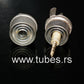 Two variable capacitors Philips type for old tube radio receivers MW SW LW