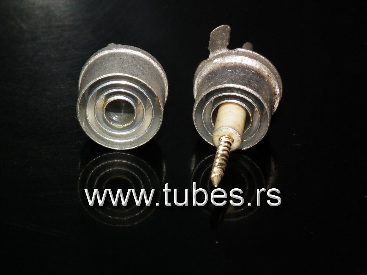 Two variable capacitors Philips type for old tube radio receivers MW SW LW