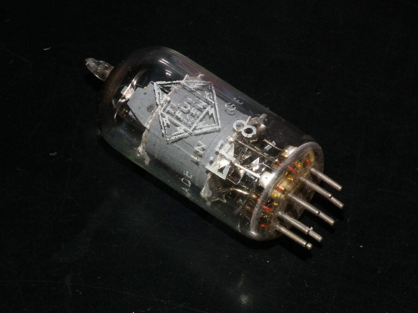 EF86 Telefunken Gray Anodes, Diamond bottom, USED - TESTED NOS 100% Bad Logos