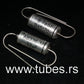 Two vintage Siemens Tantalum Elyt capacitors 33uF 25V NOS 1975 KLANGFILM