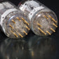 Platinum Matched Pair 6211 Telefunken ~ECC82 Tested NOS DB Gold Pins ULM ECC802S