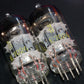 PCC85 Tungsram Austria Platinum Matched Pair NOS NIB RARE Thick Getter late 50s