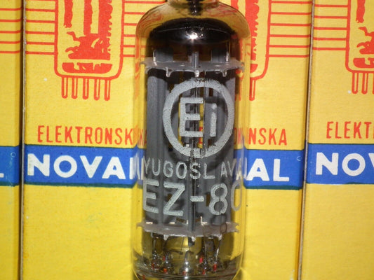 EZ80 EI Philips 6V4 NOS NIB made in Yugoslavia in late 60s