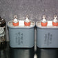 Two SPRAGUE PIO Capacitors 0.25u 1.5KV CQ72B1EH254K1 0.25mfd 1500V Used Tested