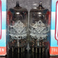 ECC88 Telefunken 6DJ8 Matched Pair Used Tested 90%, Diamond bottoms Berlin codes