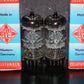 NOS Matched Pair ECC82 Telefunken 12AU7 Diamond Bottom Same Codes West Germany