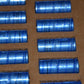 Two vintage NOS Philips electrolytic capacitors 47uF 385V Made in Holland 70s