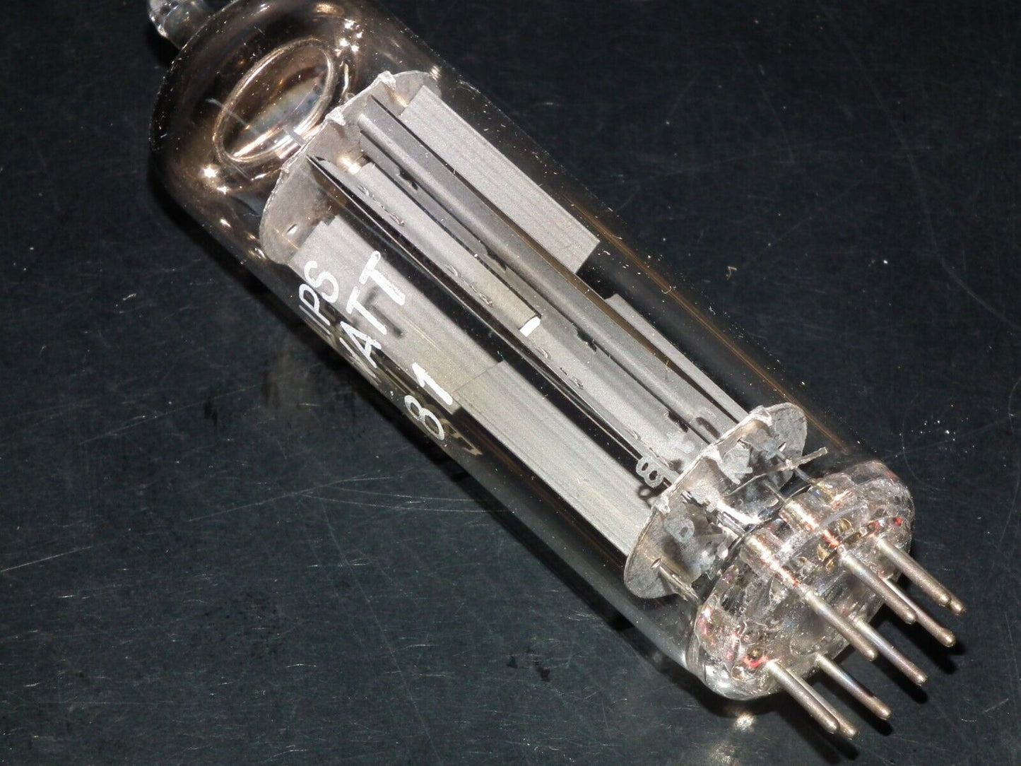 EZ81 Mullard 6CA4 NOS in Original wrap pack Rebranded Philips Miniwatt 1965