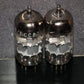 Platinum Matched Pair ECC88 Amperex Bugle Boy tested NOS Balanced sections