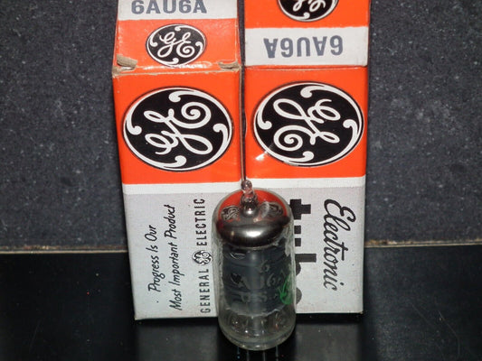 6AU6A GE EF94 Microphone pentode Low Noise Tested