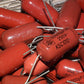 Two polystiren capacitors 50000pF 0.05uF 250V ISKRA SIEMENS 1974 HI End Tube Amp