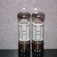 EL34 6CA7 Mullard Xf2 OO  Getter Welded Anodes Platinum Matched Pair Tested 75%