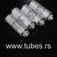 Two vintage Siemens PIO capacitors 0.5 uF / 630V Klangfilm tube audio