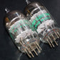 Matched pair 6201 GE 12AT7WB ECC81 ECC801S tested NOS, balanced sections
