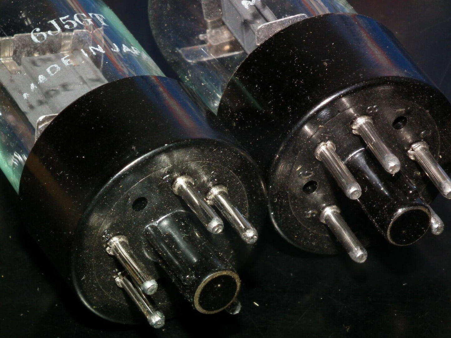 Platinum Matched Pair 6J5GT CEI NOS NIB Made in Japan (6J5G 6J5GT)