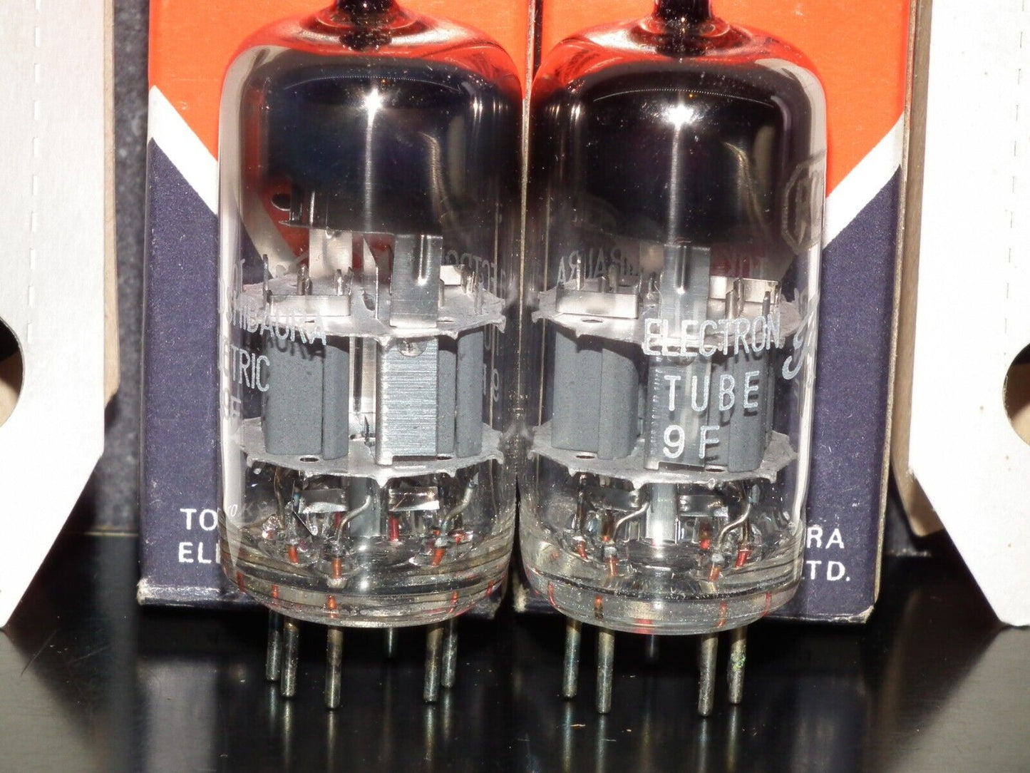 PCC88 Toshiba 7DJ8 Matched Pair ECC88 E88CC CCa Sub Made in Japan