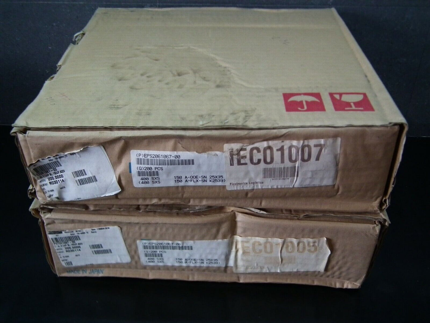 Rubycon JAPAN two electrolytic capacitors 150uF 400V 150u 150mfd SXS Audio Grade