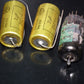Two vintage NOS MP capacitors 2 uF / 250V Rifa Sweden PIO Paper in oil capacitor