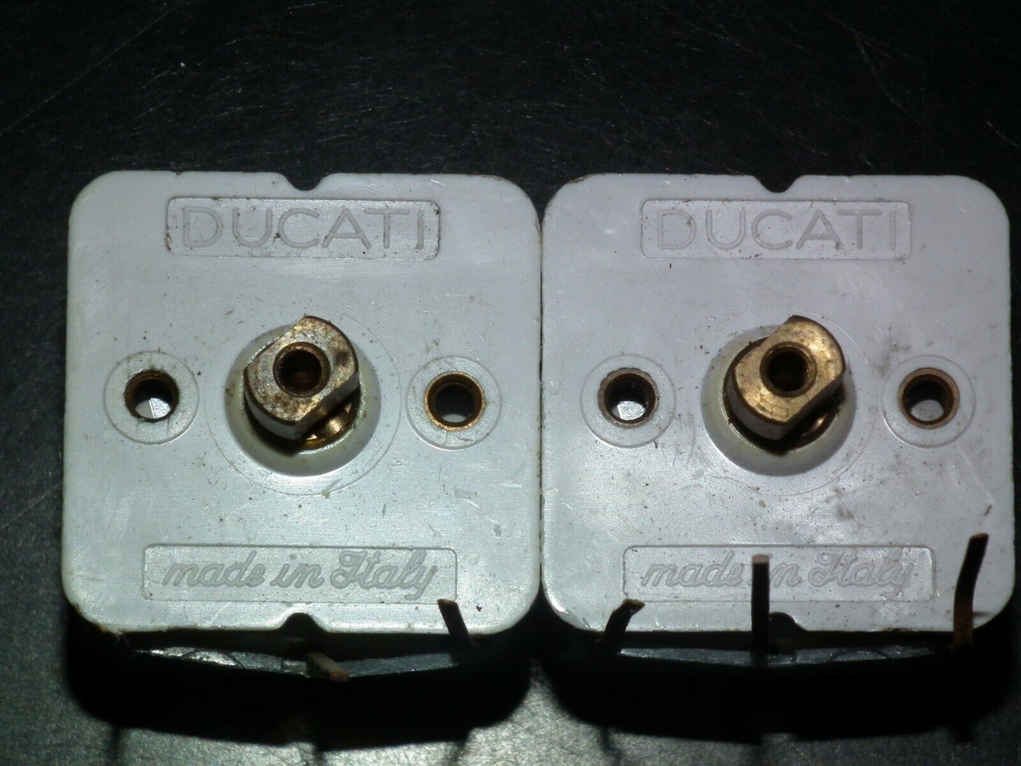One variable film capacitor DUCATI 2 x (20pF - 150pF) NOS Vintage Item from 60s