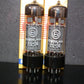 EL34 6CA7 EI Yugoslavia NOS NIB Platinum Matched pair STAPLED PLATES OO getter