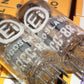 PCC88 7DJ8 EI Yugoslavia NOS Matched Pair (A frame dimpled getter Philips type)