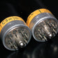 Matched pair C3m Siemens, used, tested NOS. Rare Engraved Tops! Close numbers.