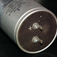 Two vintage Siemens electrolytic capacitors 2500uF / 115V Klangfilm October 1967