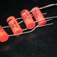 Four vintage NOS capacitors 50800pF 125V 1.25% MIAL 50,8nF Made in West Germany