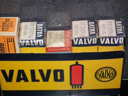PABC80 Valvo Siemens Telefunken Tungsram Tesla 9AK8 NOS NIB