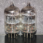 Matched Pair EF95 5654 6AK5W Mullard WHYTELEAFE Square Getter NOS Made in UK