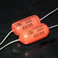 Two polystiren capacitors 50000pF 0.05uF 250V ISKRA SIEMENS 1974 HI End Tube Amp
