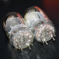Platinum matched pair ECC81 Tungsram 12AT7 NOS NIB RARE Foil Disc Getter mid 50s