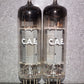 Platinum matched pair EL86 6CW5 Mullard Blackburn NOS OLD TYPE D GETTER, 1962