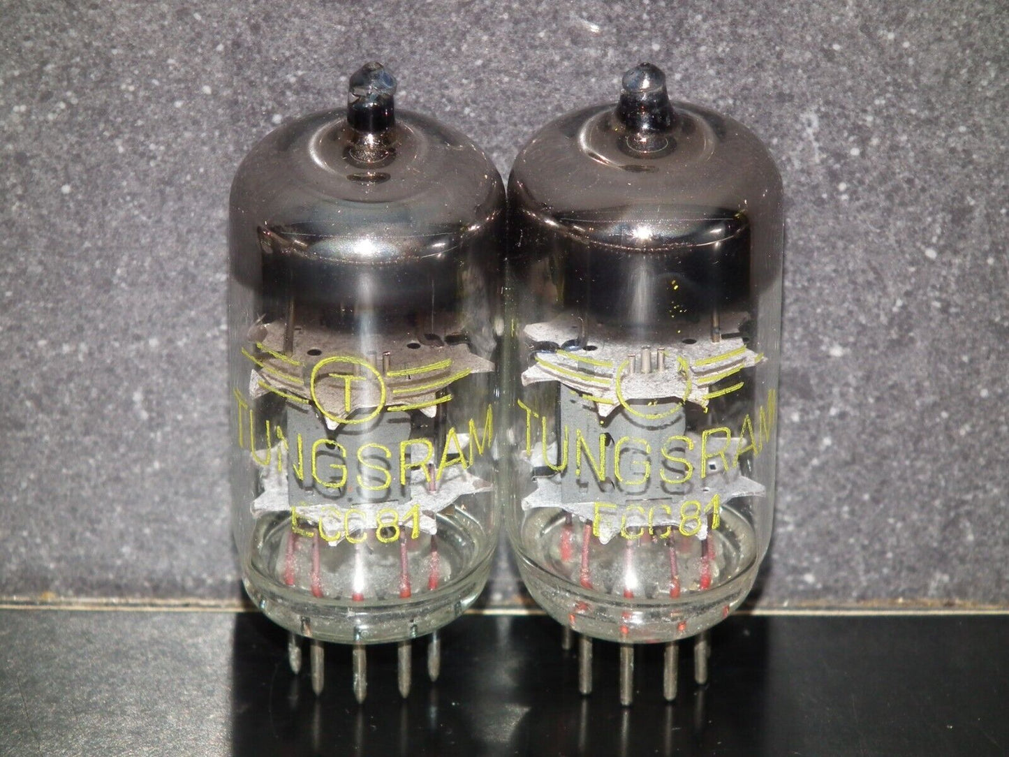 Platinum matched pair ECC81 Tungsram 12AT7