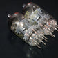 Platinum matched pair ECC81 Tungsram 12AT7 NOS NIB RARE Foil Disc Getter mid 50s