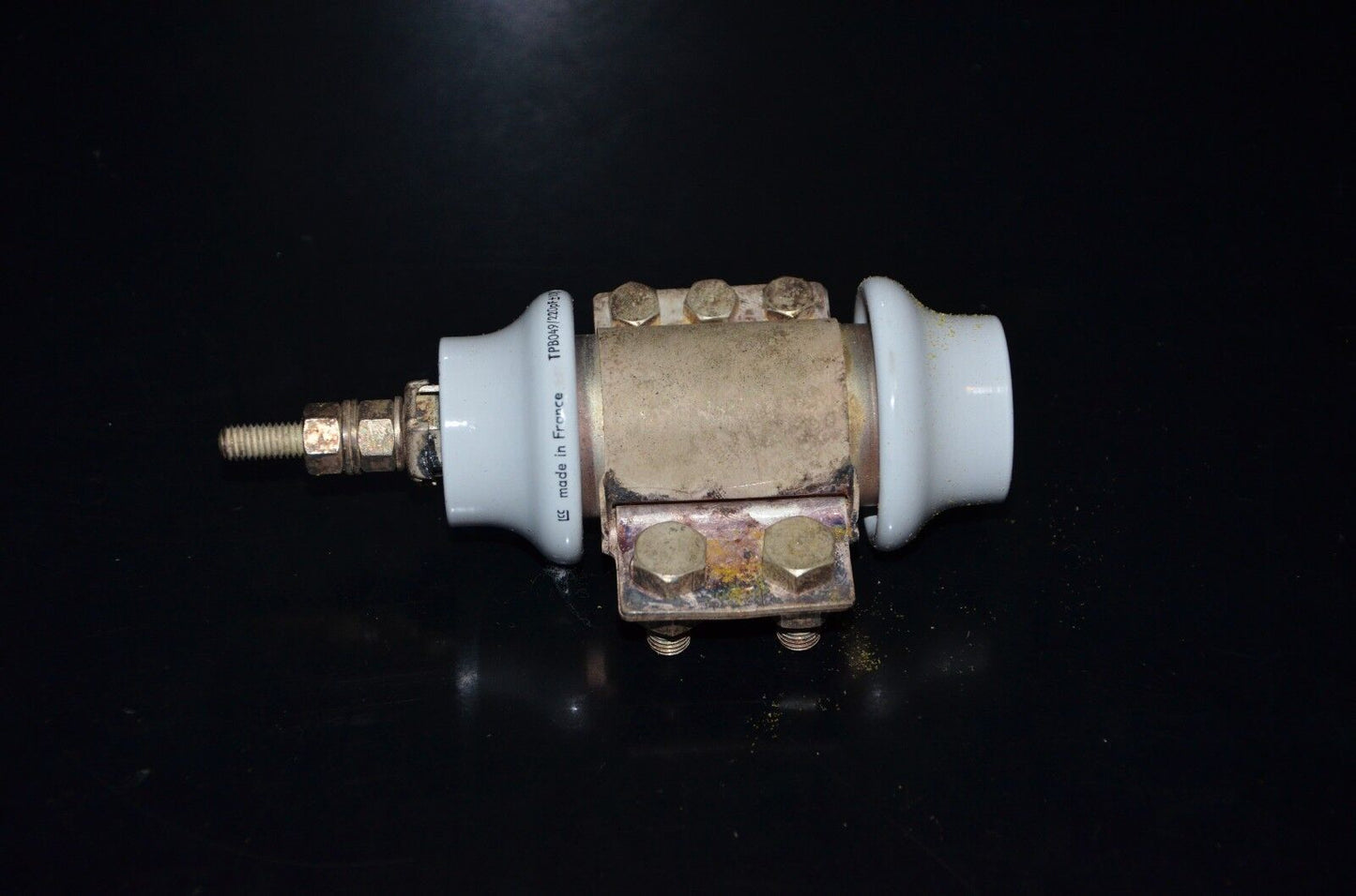 LCC France 220pF 8.5KV doorknob capacitor for professional broadcast & ham radio