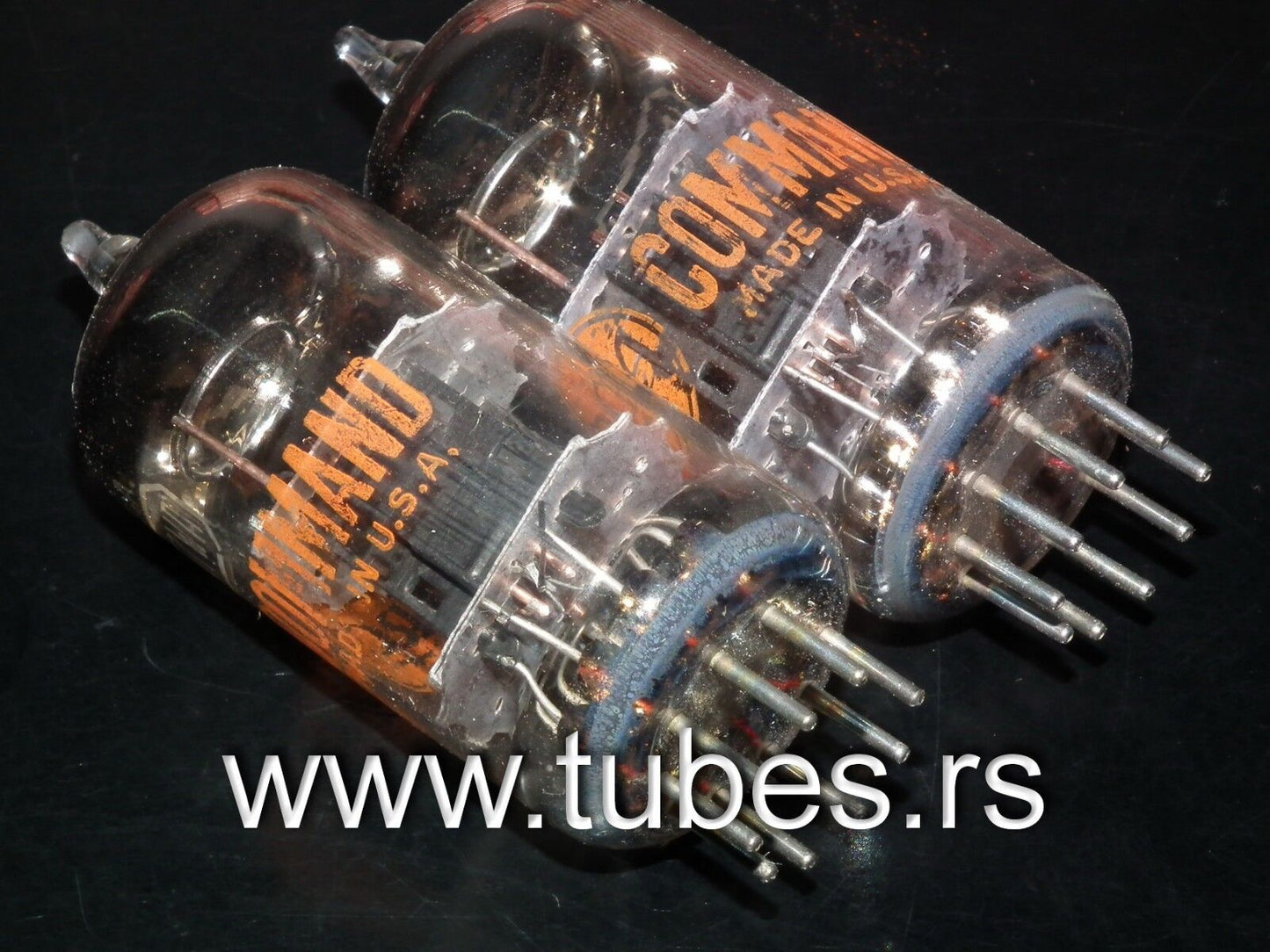 12AT7WA RCA Command Series NOS NIB platinum matched pair
