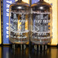 5965 Haltron E180CC 7062 NOS NIB Platinum matched pair, early 60s made in UK