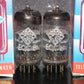 NOS Matched Pair ECC81 Telefunken 12AT7 Diamond Bottom Same Codes West Germany