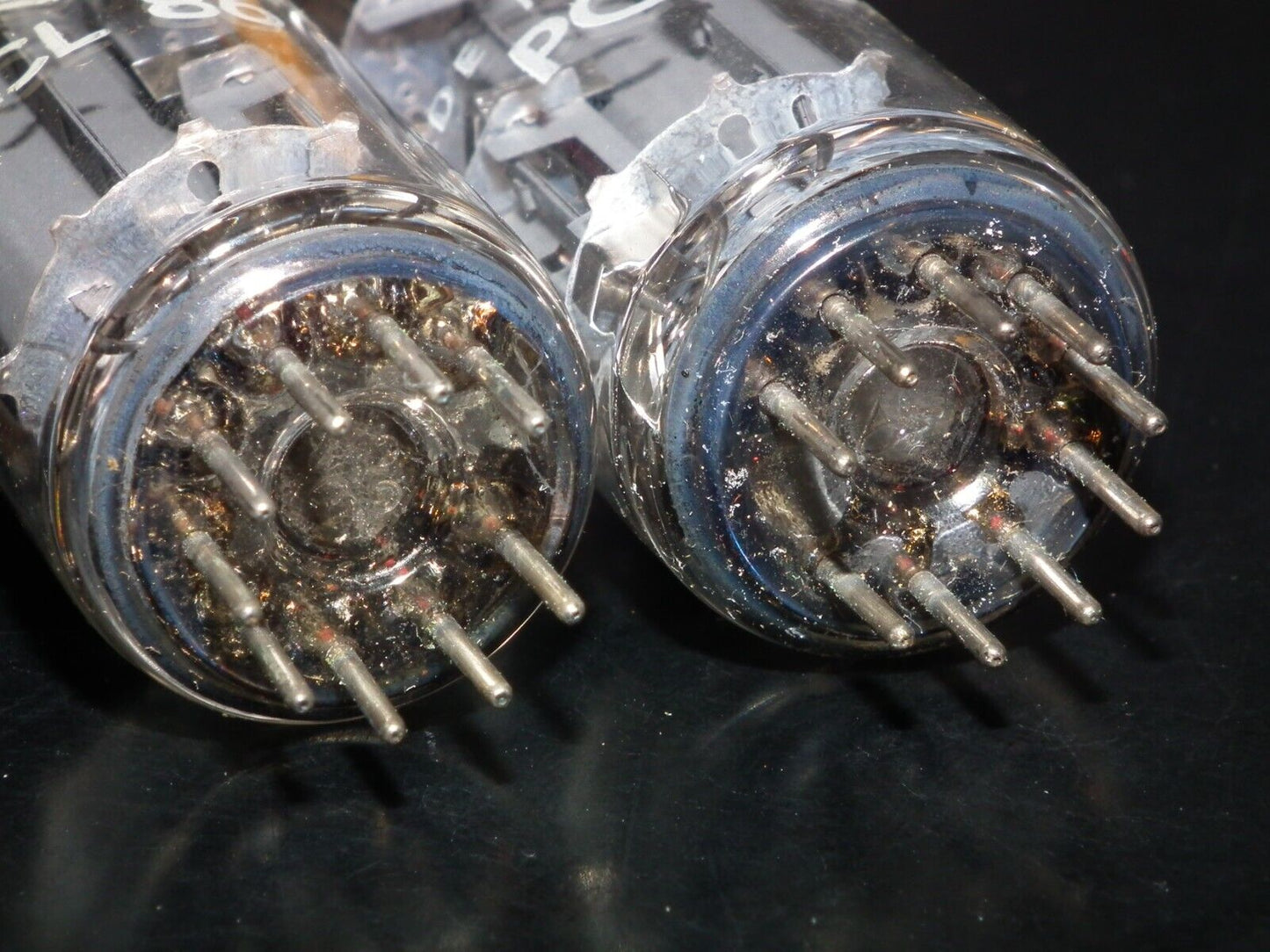 Platinum Matched Pair PCL86 14GW8 Telefun NOS NIB Berlin tube plant Diamond bttm