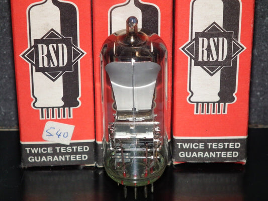 EM83 RSD Germany Dual tuning eye tube Indicator NOS NIB