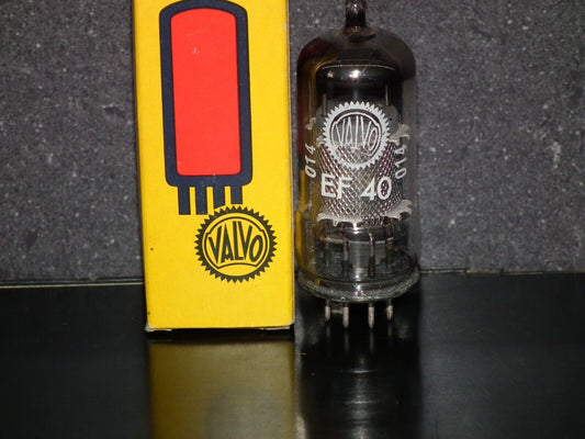 EF40 Valvo NOS NIB, mesh plate, RARE code on bottom
