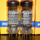 E80F Mullard 6084 Matched Pair NOS NIB EF86 sub Rebranded Philips Mitcham