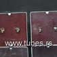Two vintage Siemens electrolytic capacitors 1000uF  35V Klangfilm, West Germany