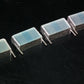 Four NOS vintage Siemens MKT Silver capacitors 470nF 250V W. Germany 0.47u 250V