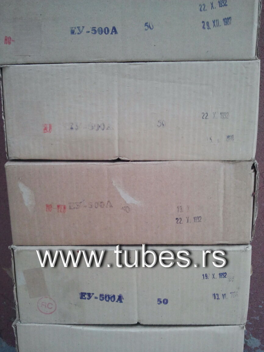 EY500A EI 6D22S 6EC4 NOS Philips Telefunken Siemens ADD code Half wave rectifier