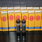 EL84 6BQ5 Tungsram Platinum Matched Pair NOS NIB Rebranded Philips early 70s
